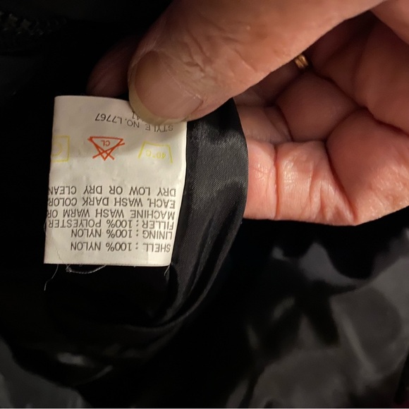 Nylon black snow ski pants - Picture 4 of 7